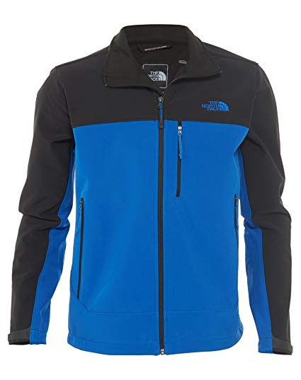 The North Face Mens Apex Bionic Jacket, Monster Blue/TNF Black, Medium