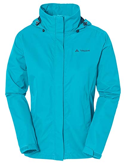 VAUDE Women’s Escape Light Rain Jacket - Lightweight Waterproof Jacket - Rain Jacket for Walking, Hiking or Cycling